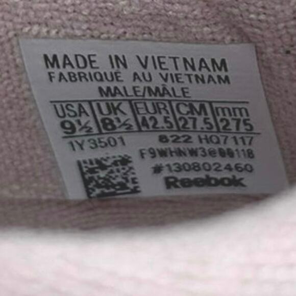 MADEWELL x REEBOK® Unisex Club C 85 Sneakers Soft Ecru/Chalk-Size 9.5 - Picture 8 of 9